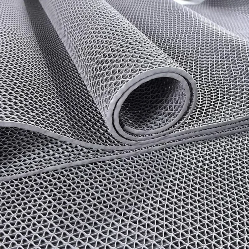 Non-Slip Mat Grid Pattern PVC Non-adhesive Shelf Liner Anti-slip Mat