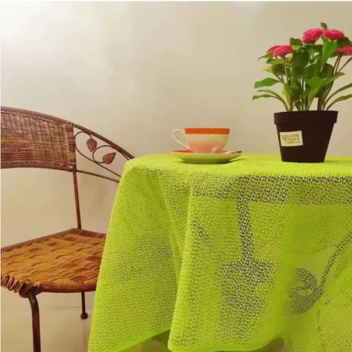 Eco-friendly Easy to Clean Garden Table PVC Mat