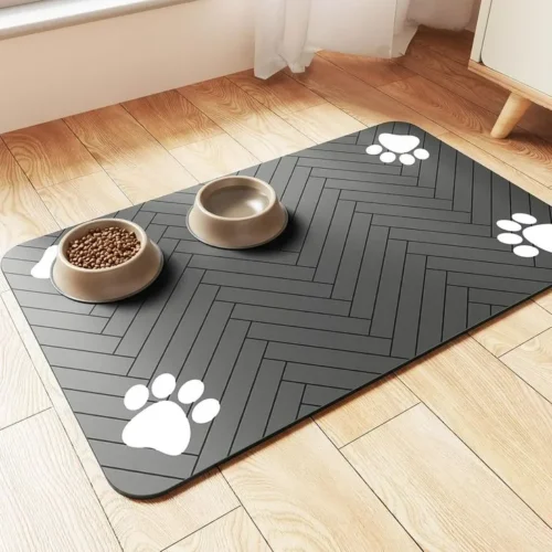 Easy to Store Stain Resistant Washable Pet Mat