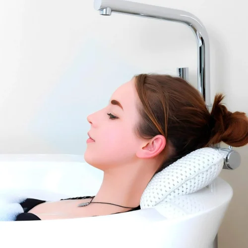 131 Anti-slip Tub Neck And Back Support Bath Pillow