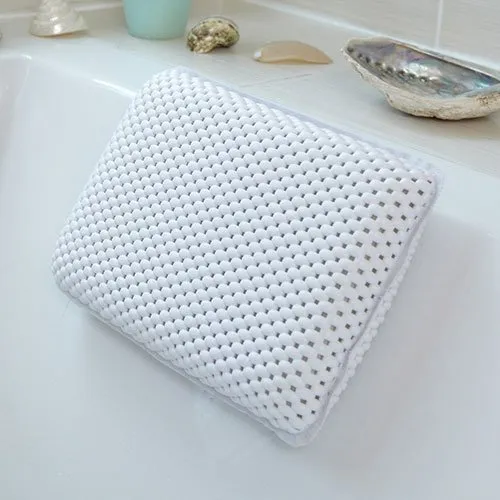 3 Panel Tub Waterproof Cushioned Headrest Bath Pillows