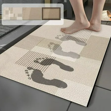 Bedroom Bathroom Absorbent Diatomite Mat