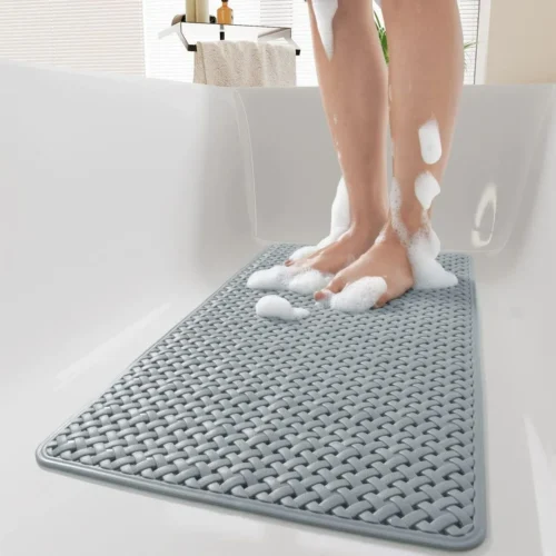 Easy Clear Non Slip Shower Suction Cups Bath Mat